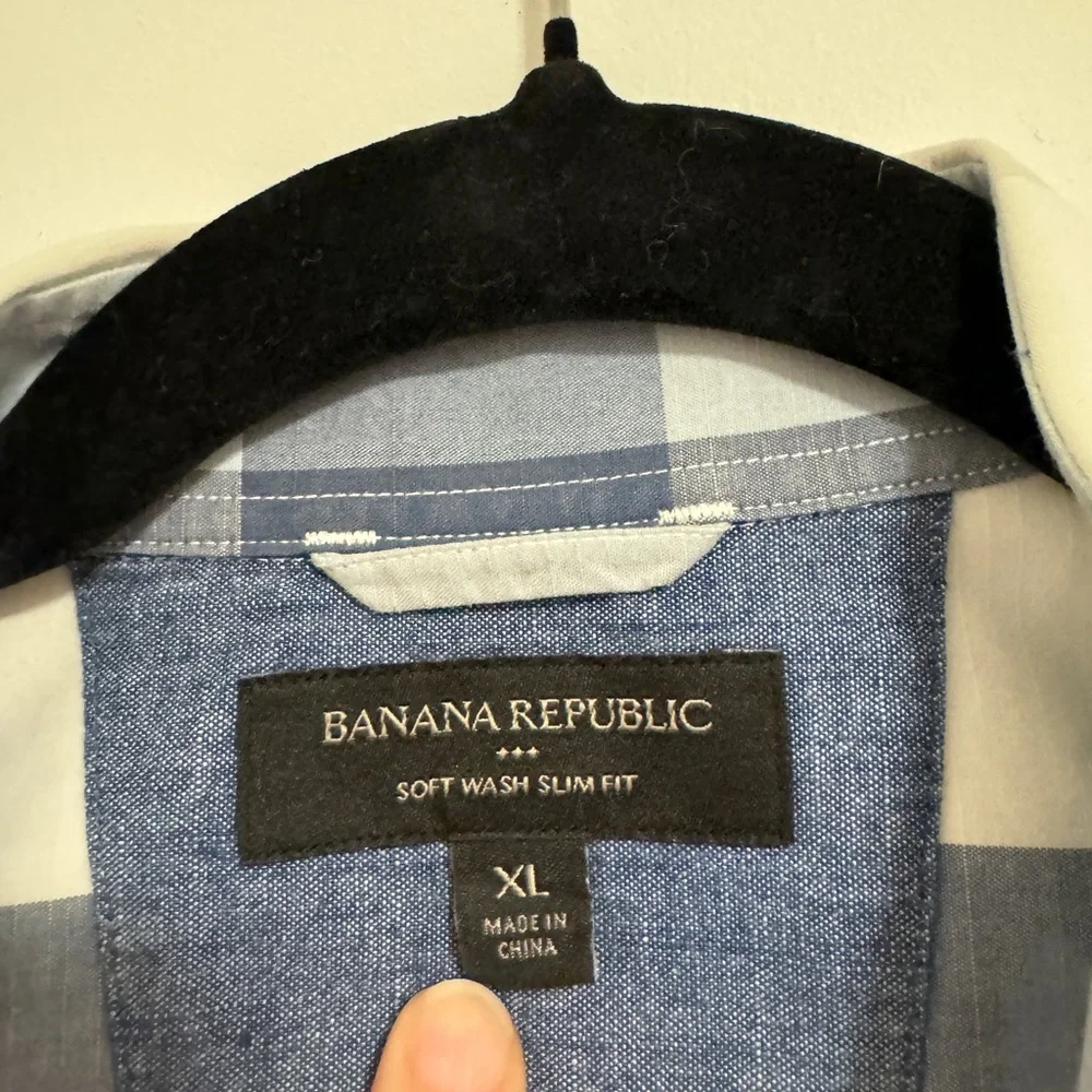 Banana republic men’s xl button down shirt